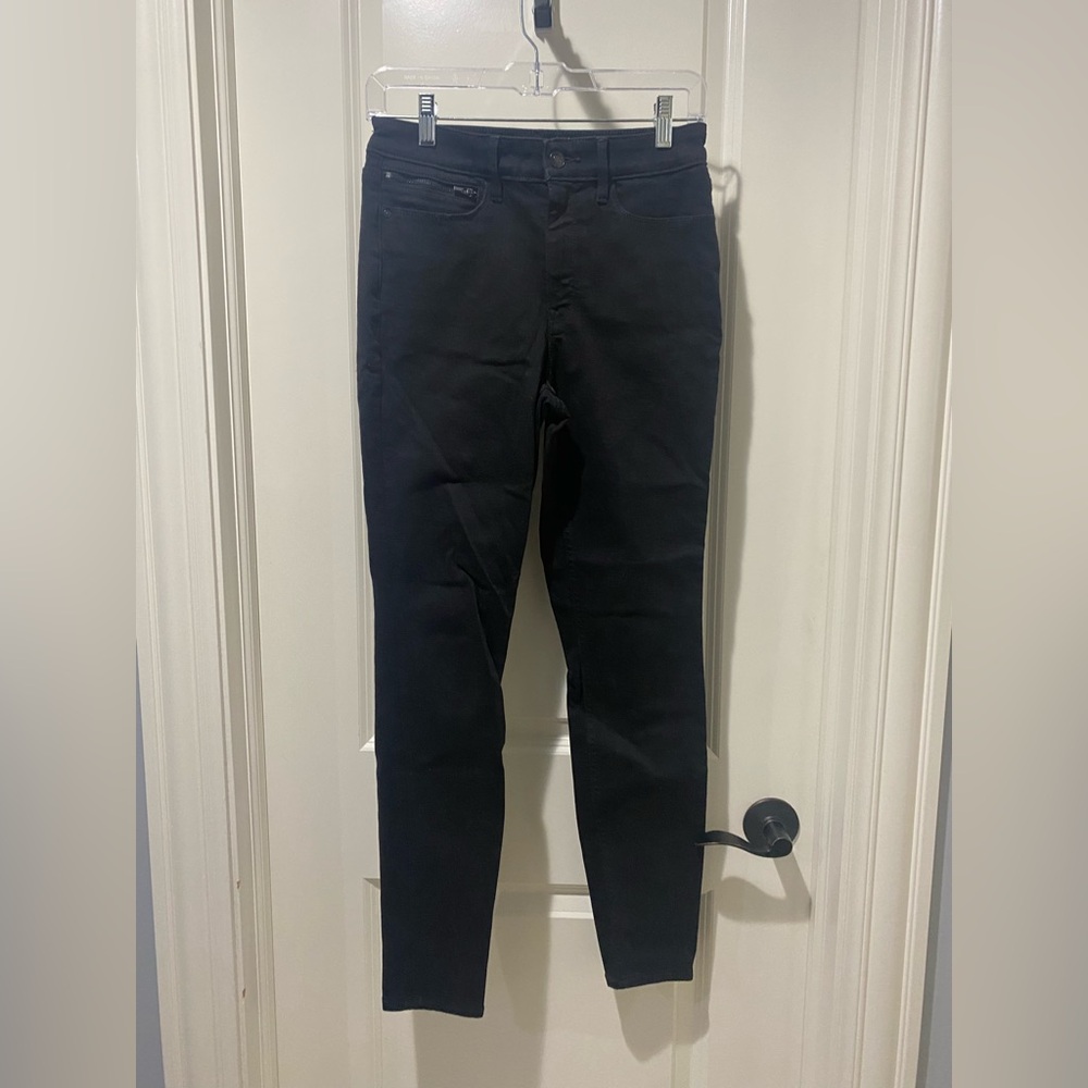 Athleta Sculptek Stretch High Rise Black Ultra Skinny Jeans